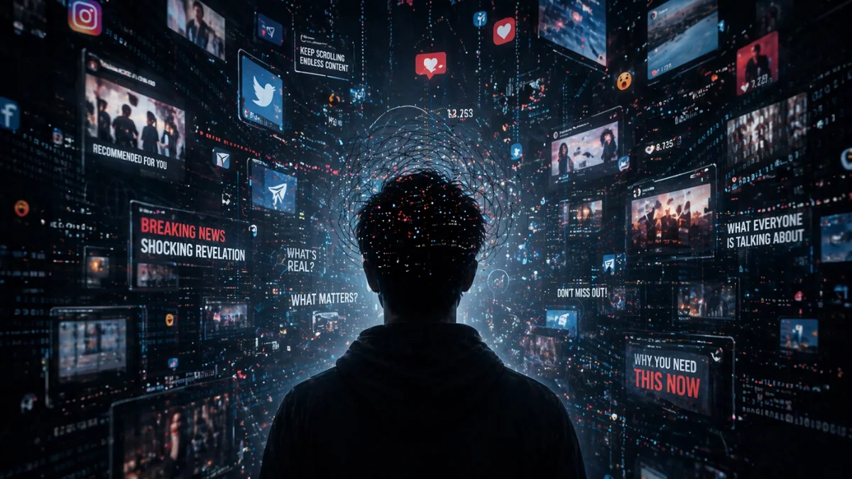 Human behavior influenced by algorithms and digital data