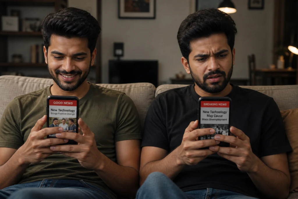 Indian audience consuming regional language content on mobile devices