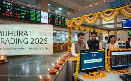 Muhurat Trading 2026: Date, Time (2:20–3:30 PM) Explained