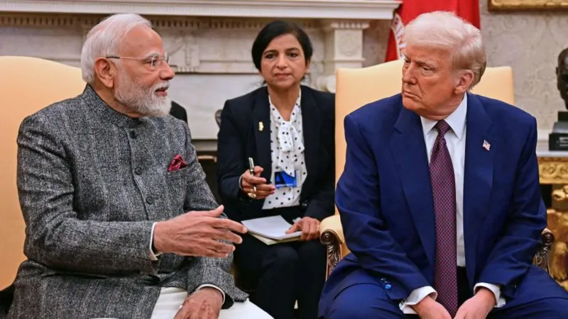 Trump at Campaign Rally Announcing Tariff on India