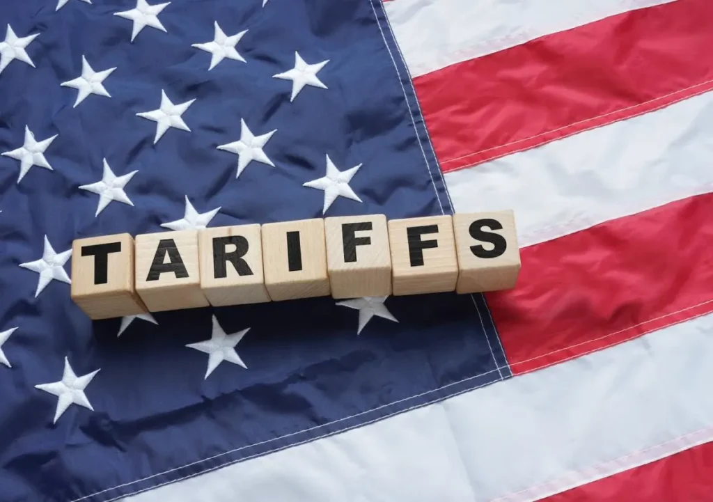 Indian export containers potentially affected by U.S. tariff policy