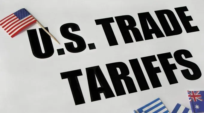 Illustration of India-U.S. trade split over tariff policy 2025