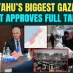 Israel Approves Gaza City Takeover