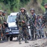 Indian Army in Kashmir during Operation Akhal