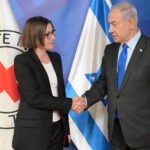 Netanyahu press conference Red Cross appeal