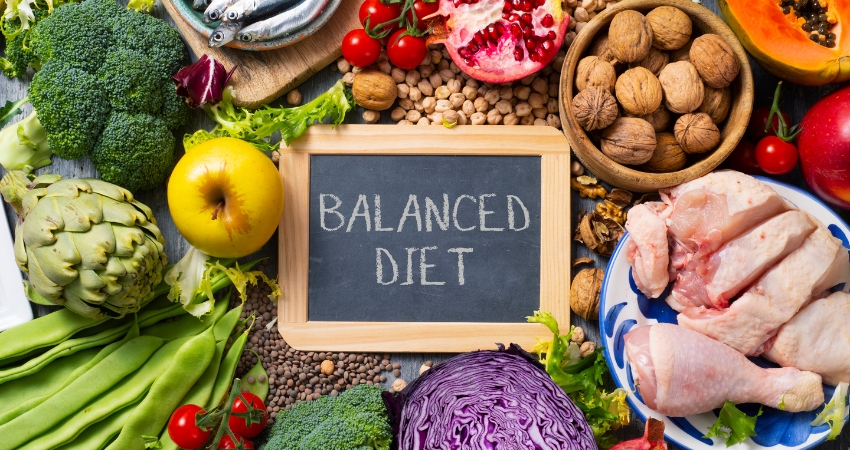 India blends traditional foods with modern diets for balanced nutrition.