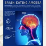 Awareness poster about preventing brain eating amoeba infections