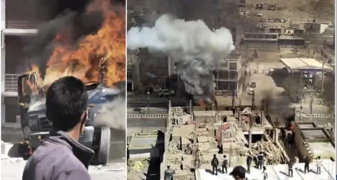 Burnt BJP office during violent Ladakh unrest over statehood demand