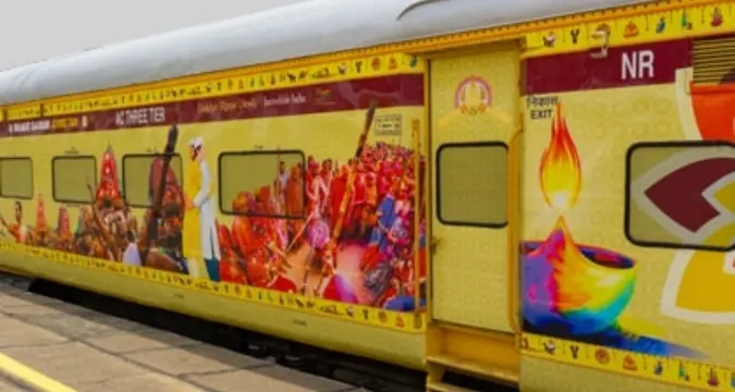 Haryana railway station on Bharat Gaurav Train route