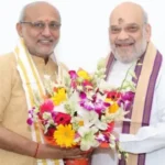 Home Minister Amit Shah meets CP Radhakrishnan following Vice President Election results 2025