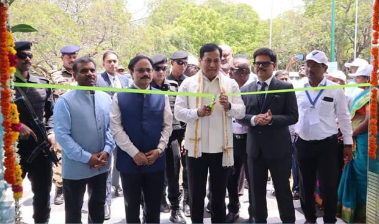 India’s first Green Hydrogen pilot project inaugurated at VOC Port, Tuticorin.