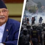 Nepal Army patrolling streets during nationwide curfew amid political crisis