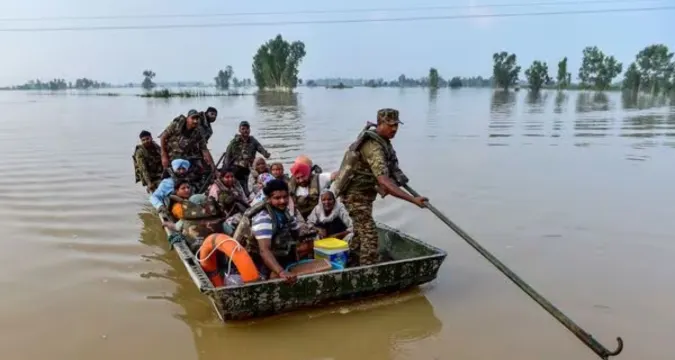 Residents stranded in Kapurthala village waiting for flood relief aid