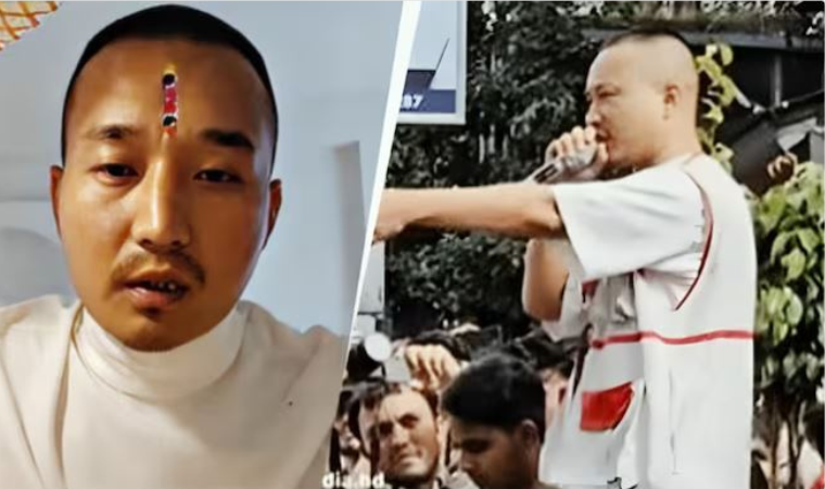 Sudan Gurung, youth leader and Hami Nepal president