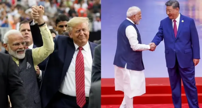 Prime Minister Narendra Modi and Donald Trump during earlier bilateral meeting, symbolic of past rapport