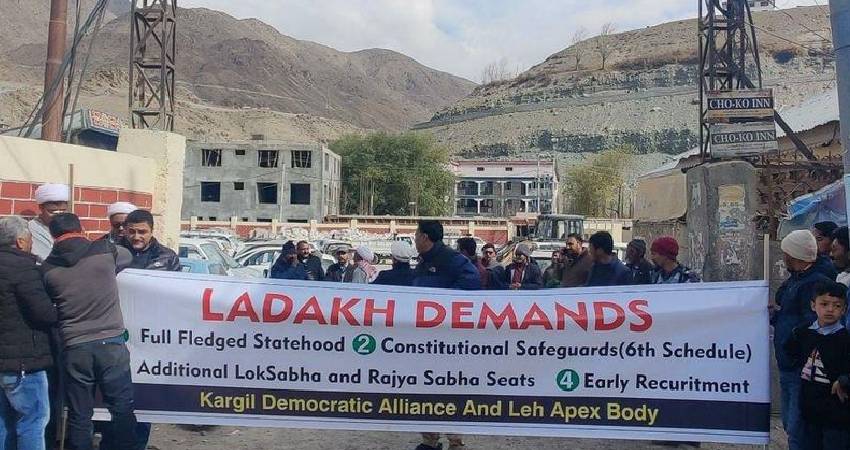 Ladakh Protest