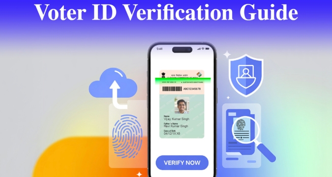 Booth Level Officer conducting field verification of voter details