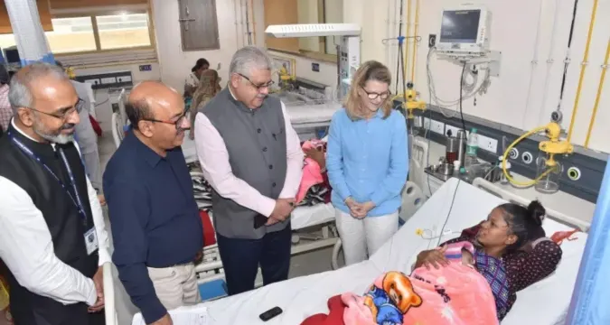 Madhya Pradesh hospital pediatric ward