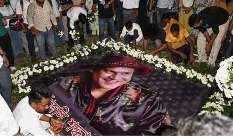 Tribute ceremony honoring Zubeen Garg after his death