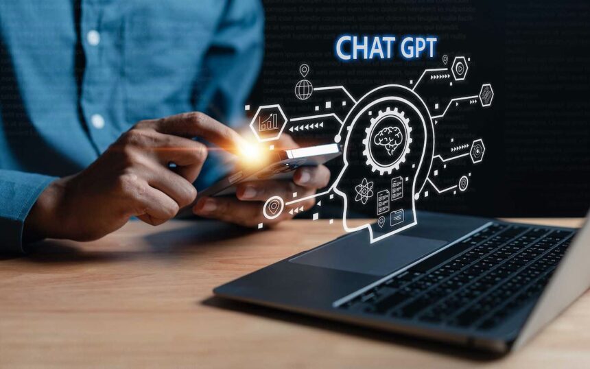 Founder automating daily startup tasks using AI tools like ChatGPT