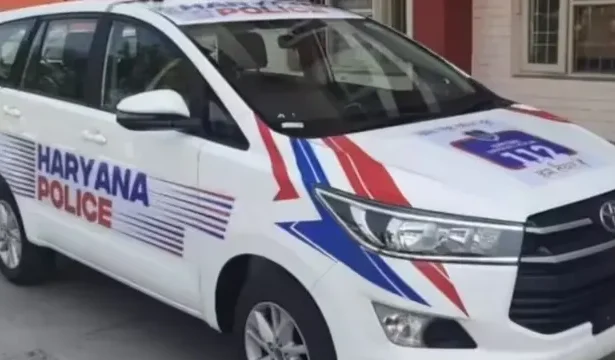 Hisar Police Officer Murder Scene at Night