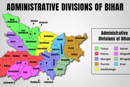 Map of Bihar highlighting key constituencies voting in the final phase of the 2025 Assembly elections.