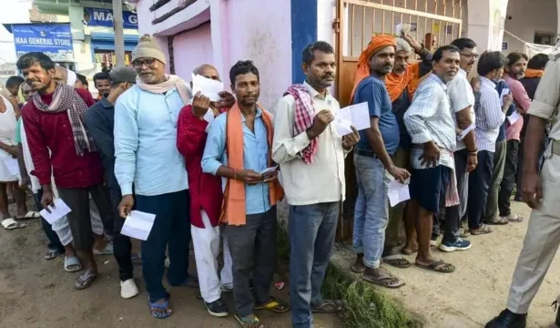 NDA campaign rally in Bihar elections 2025