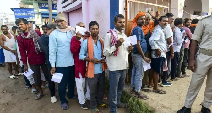 NDA campaign rally in Bihar elections 2025