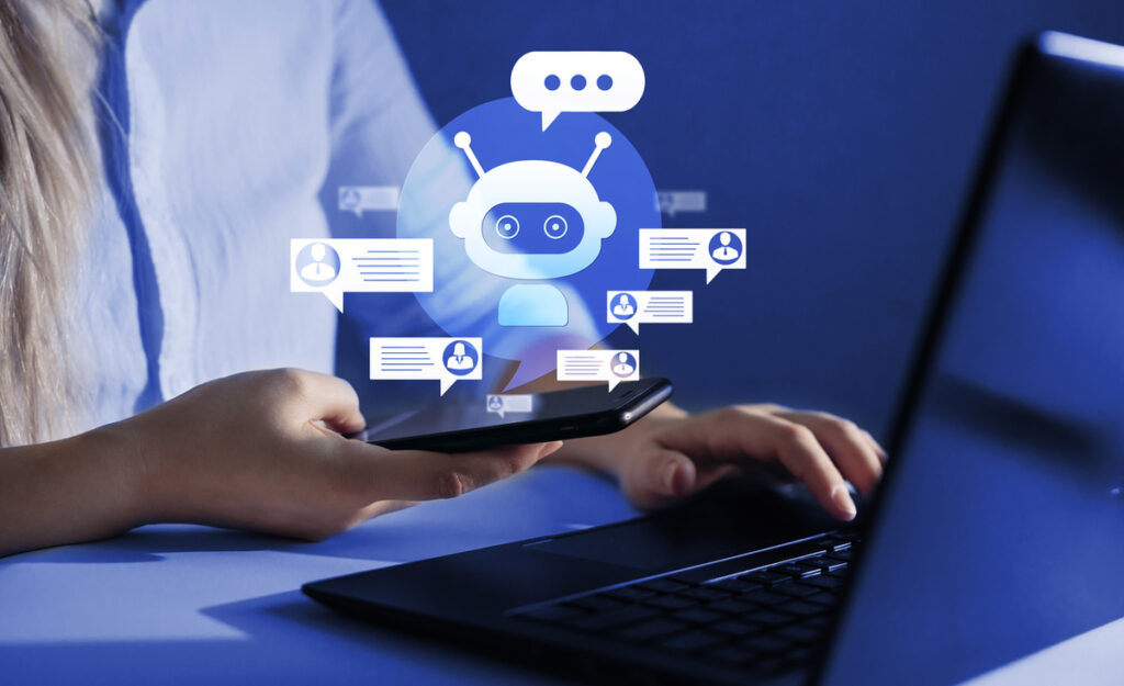 ChatGPT generating marketing content for a startup’s growth campaign