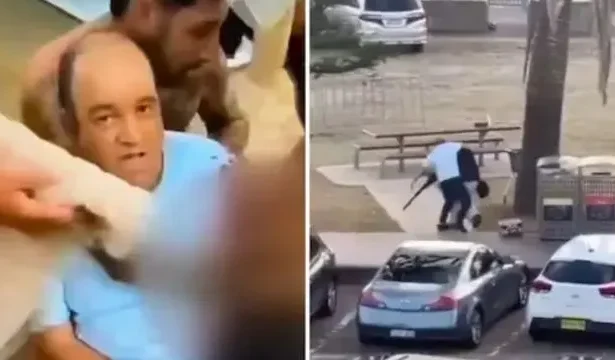 Ahmed Al Ahmed disarming gunman during Sydney Bondi Beach shooting