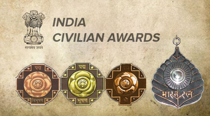 Civilian awards are presented annually at Rashtrapati Bhavan to honour outstanding citizens.