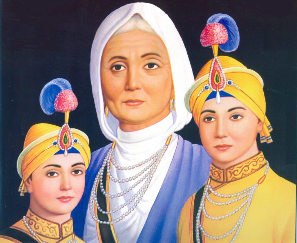 Martyrdom of the younger Sahibzaade at Sirhind in Sikh history