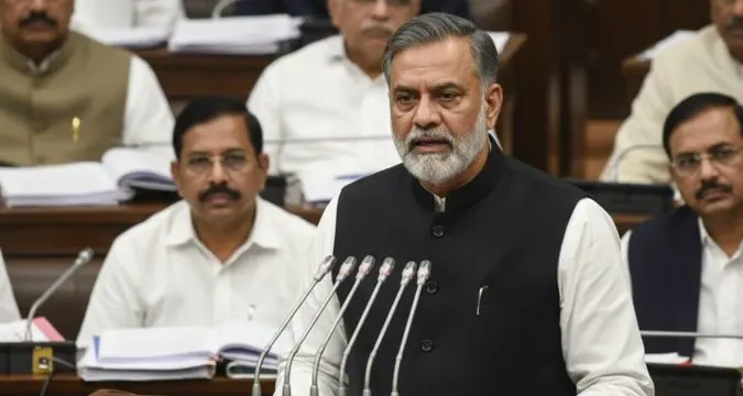 Minister Addressing Lok Sabha on National Policy Reform