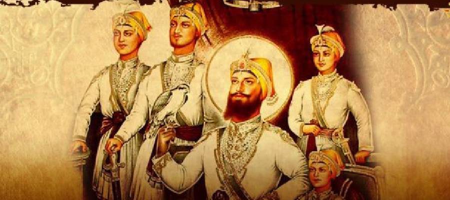 Char Sahibzaade, sons of Guru Gobind Singh, remembered for their martyrdom in Sikh history