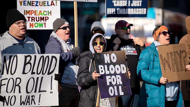 Global oil prices affected by Venezuela crisis and international geopolitics