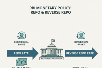 Repo rate and reverse repo rate explained with RBI liquidity flow