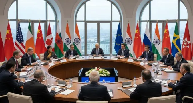 International summits influencing Indian policy decisions