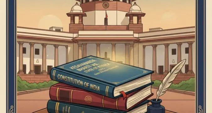 Kesavananda Bharati case explained visually