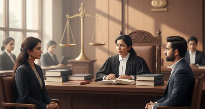 Maintenance laws in India after recent court rulings explained in an Indian courtroom setting