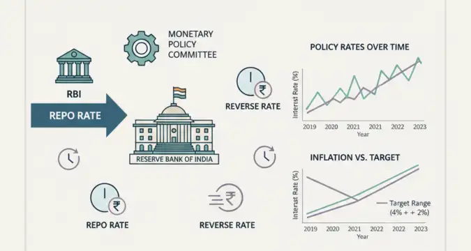RBI monetary policy tools explained visually