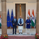 India and European Union leaders during the signing of the India–EU Trade Deal 2026