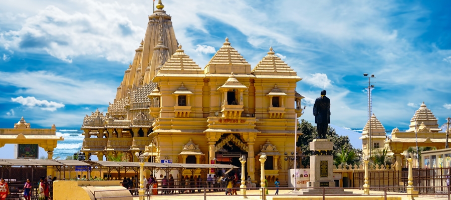 Somnath Temple in Gujarat, the first Jyotirlinga of Lord Shiva, symbol of India’s faith and civilisational resilience