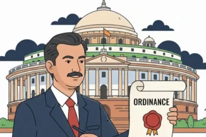ordinance meaning and role in india