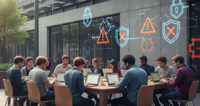 Cyber security threats explained through everyday digital life and online risks