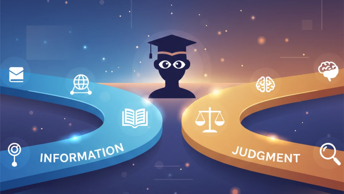 Examiner mindset focusing on judgment and application rather than memorised facts 