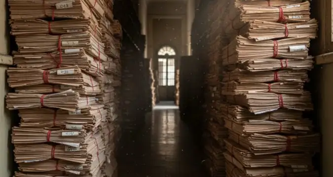 Indian bureaucracy file system and decision making