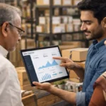 Next-generation Indian entrepreneur digitizing family MSME business with e-commerce and AI tools