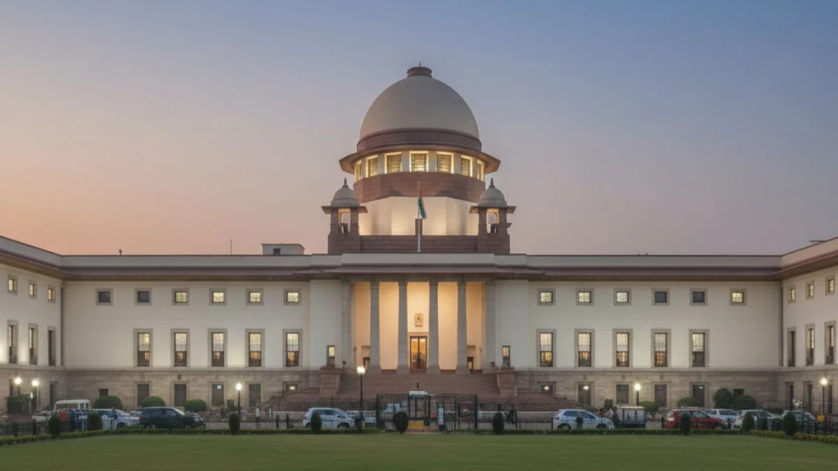 Supreme Court of India building symbolising judicial authority