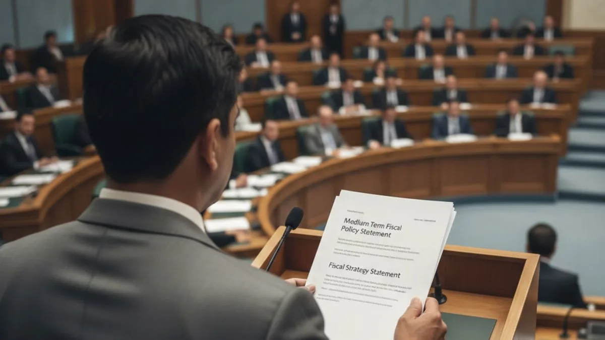 Union Budget presentation under FRBM Act fiscal responsibility framework