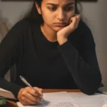 Why Knowing the Topic Isn’t Enough in Exams illustrated through a student analysing an exam question